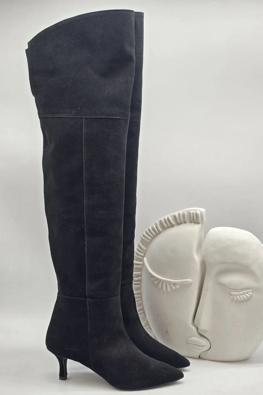 Stivale Alto in Vera Pelle - DORÉA STORE