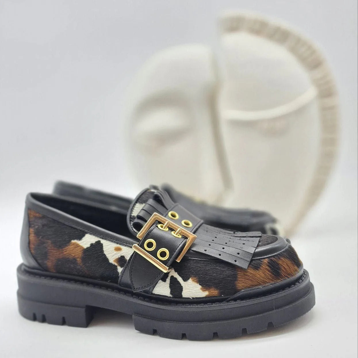 Genuine Calf Leather Moccasin - DORÉA STORE