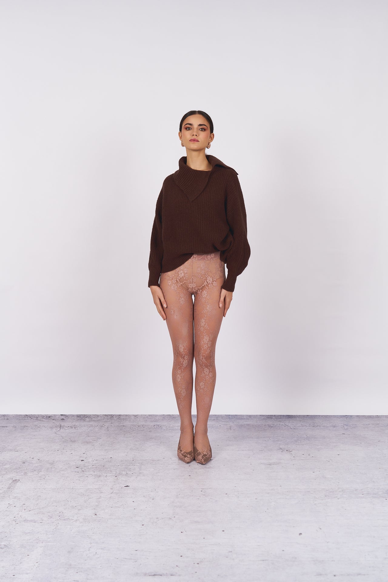 Maglia collo aperto - DORÉA STORE