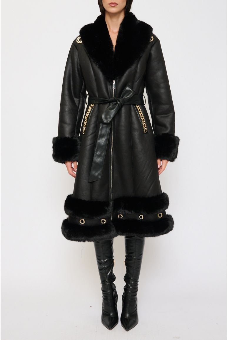 Cappotto in Eco-Montone