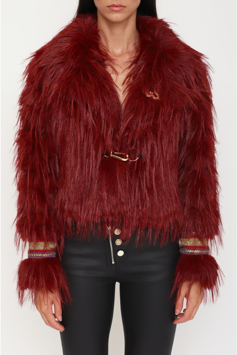 Giacca Cropped Sfrangiata