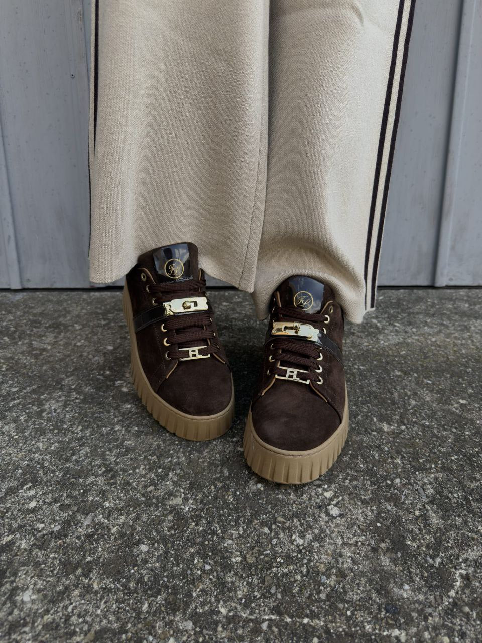 Sneakers in pelle - DORÉA STORE