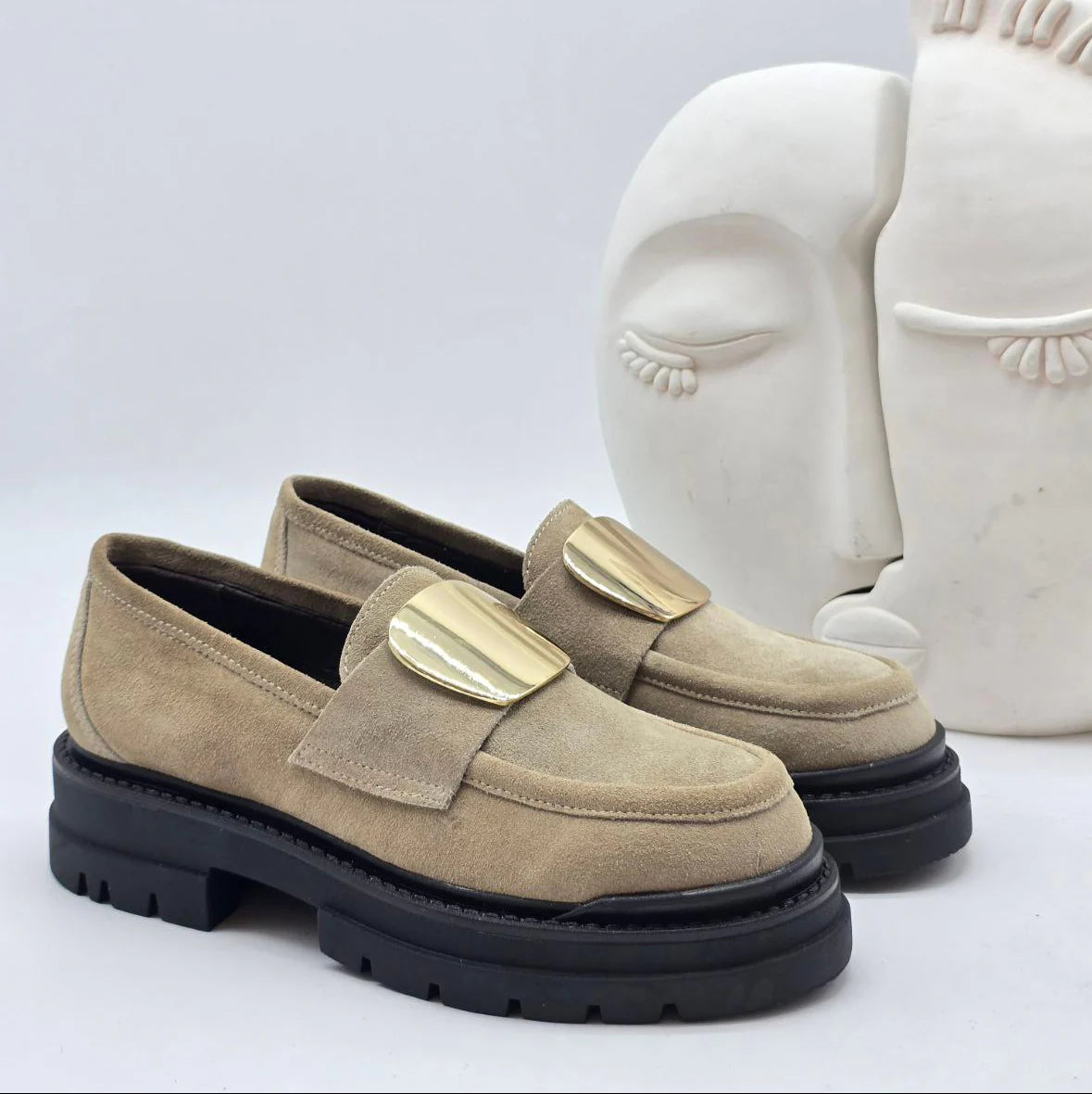 Mocassino in vera Pelle Vitello - DORÉA STORE