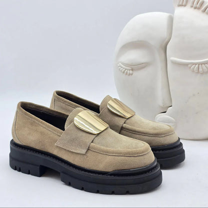 Mocassino in vera Pelle Vitello - DORÉA STORE