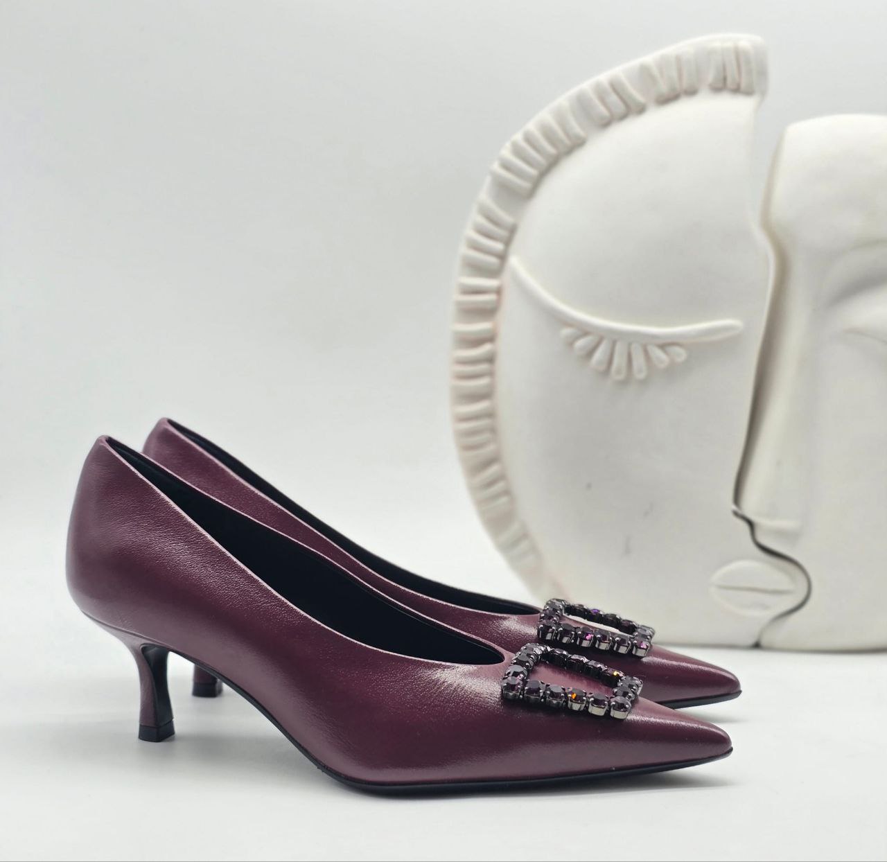 Décolleté in pelle - DORÉA STORE