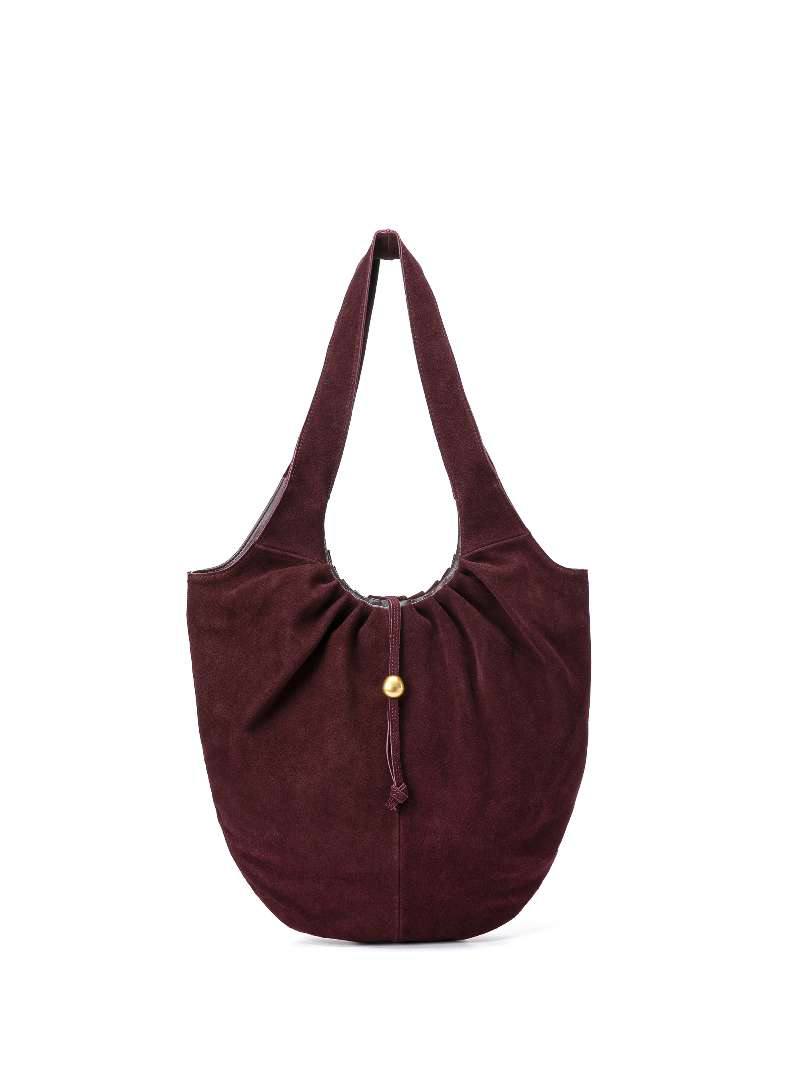 Borsa in pelle scamosciata - DORÉA STORE