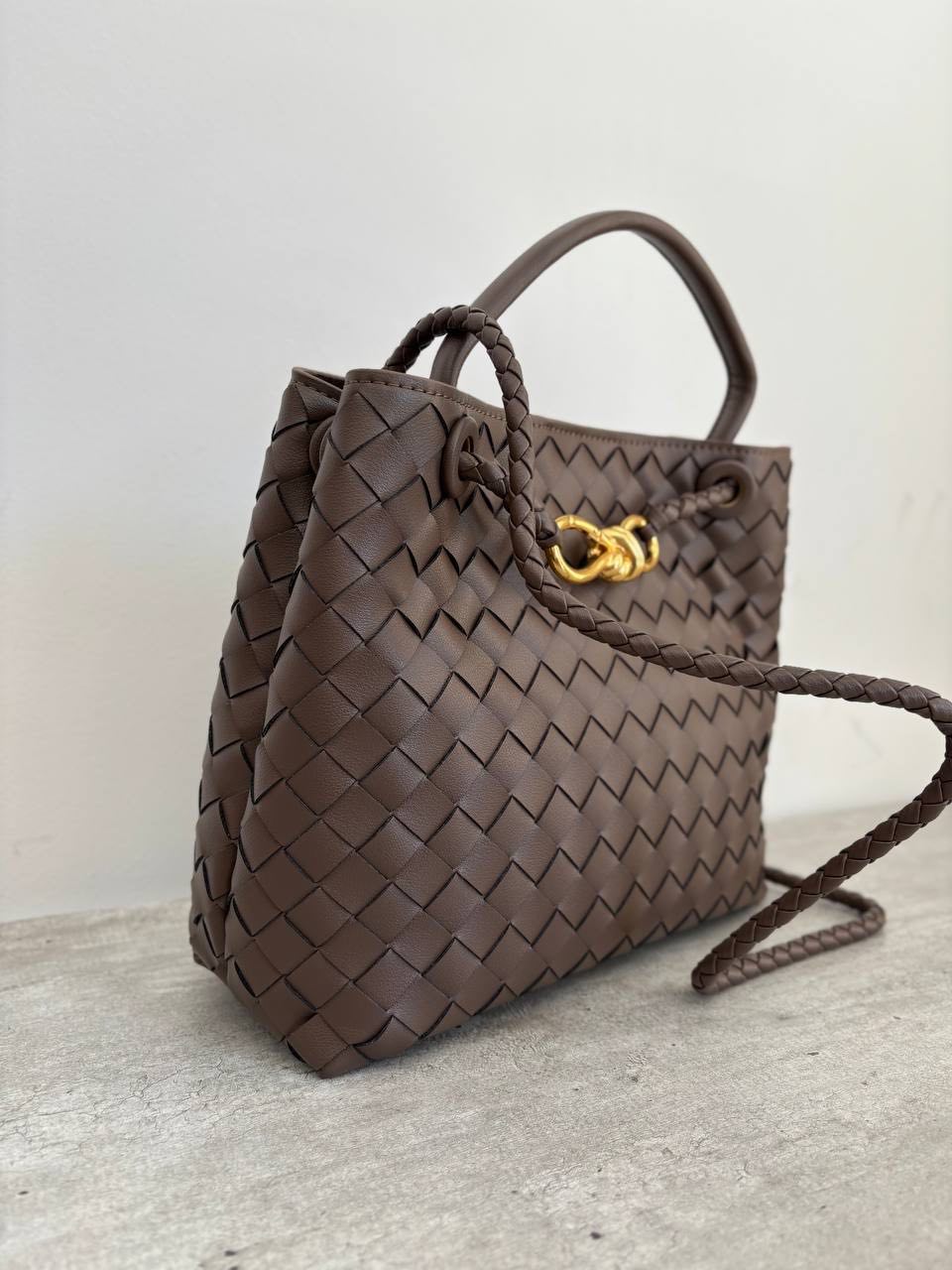 Borsa a mano con tracolla in pelle - DORÉA STORE