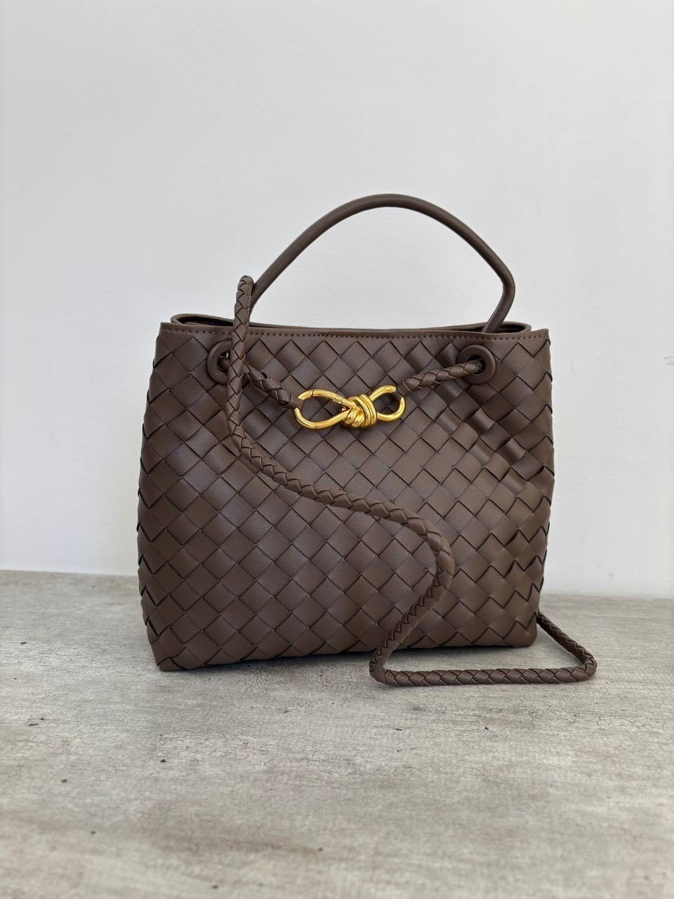 Borsa a mano con tracolla in pelle - DORÉA STORE