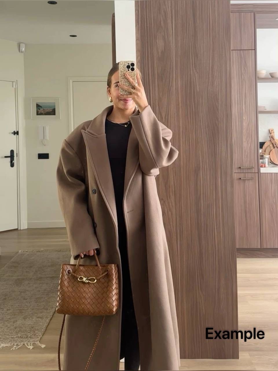 Borsa a mano con tracolla in pelle - DORÉA STORE