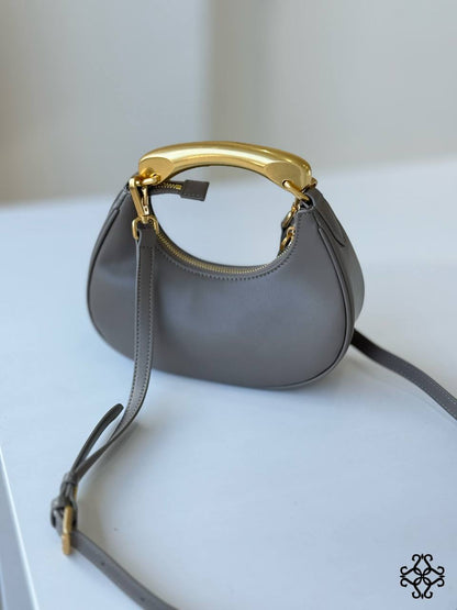 Borsa a mano in pelle con tracolla - DORÉA STORE