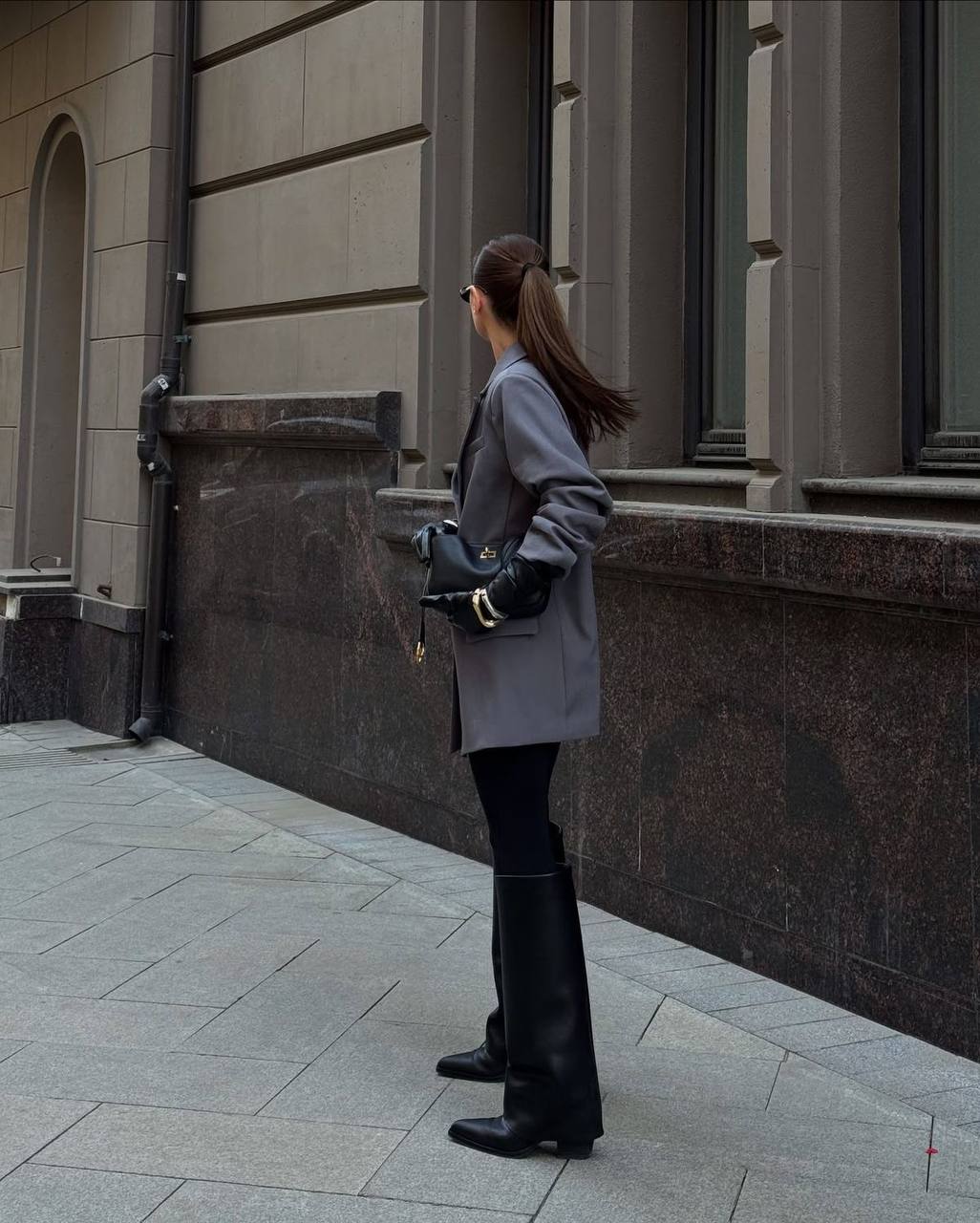 Borsa a spalla in pelle