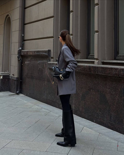 Borsa a spalla in pelle