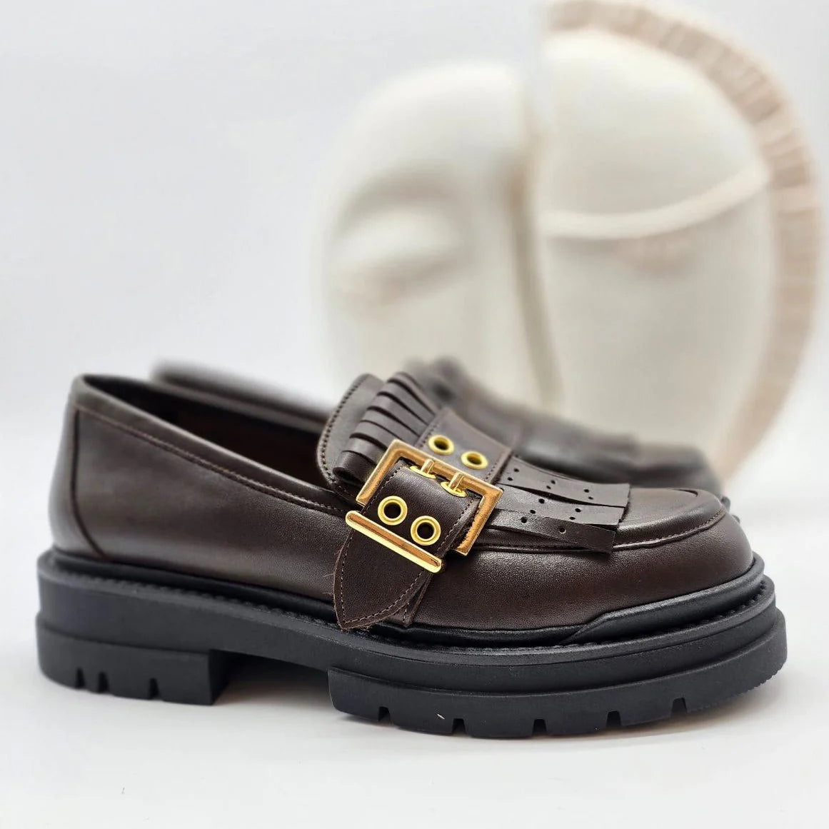 Mocassino in vera Pelle Vitello - DORÉA STORE