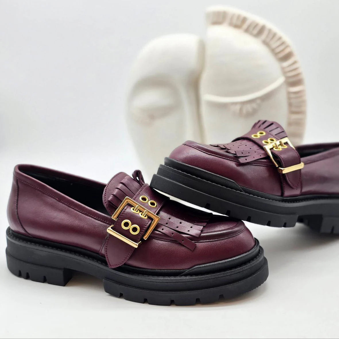 Mocassino in vera Pelle Vitello - DORÉA STORE