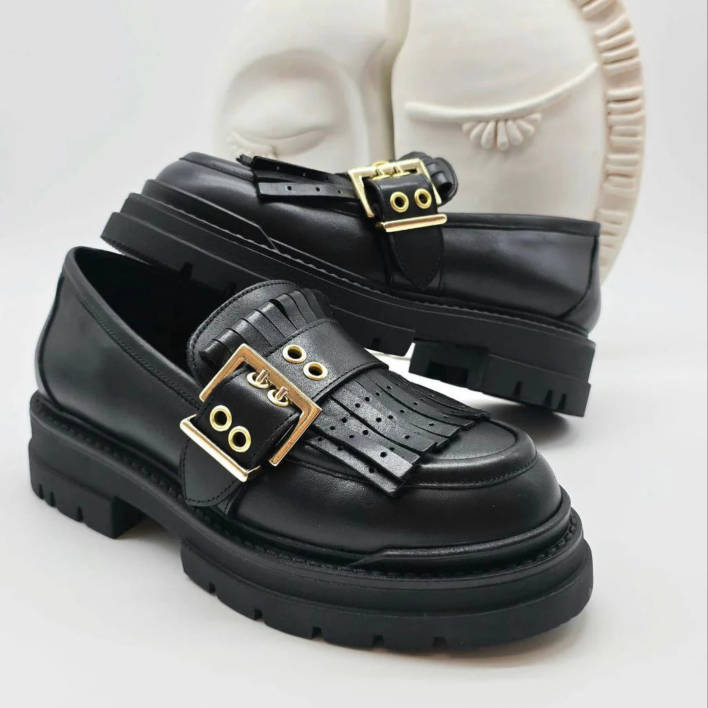 Mocassino in vera Pelle Vitello - DORÉA STORE