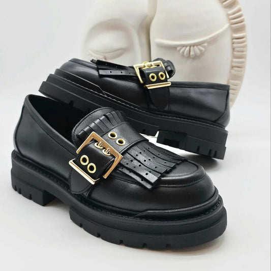 Mocassino in vera Pelle Vitello - DORÉA STORE