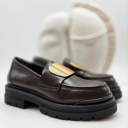 Mocassino in vera Pelle Vitello - DORÉA STORE