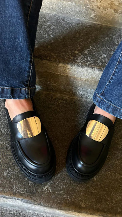 Mocassino in vera Pelle Vitello - DORÉA STORE