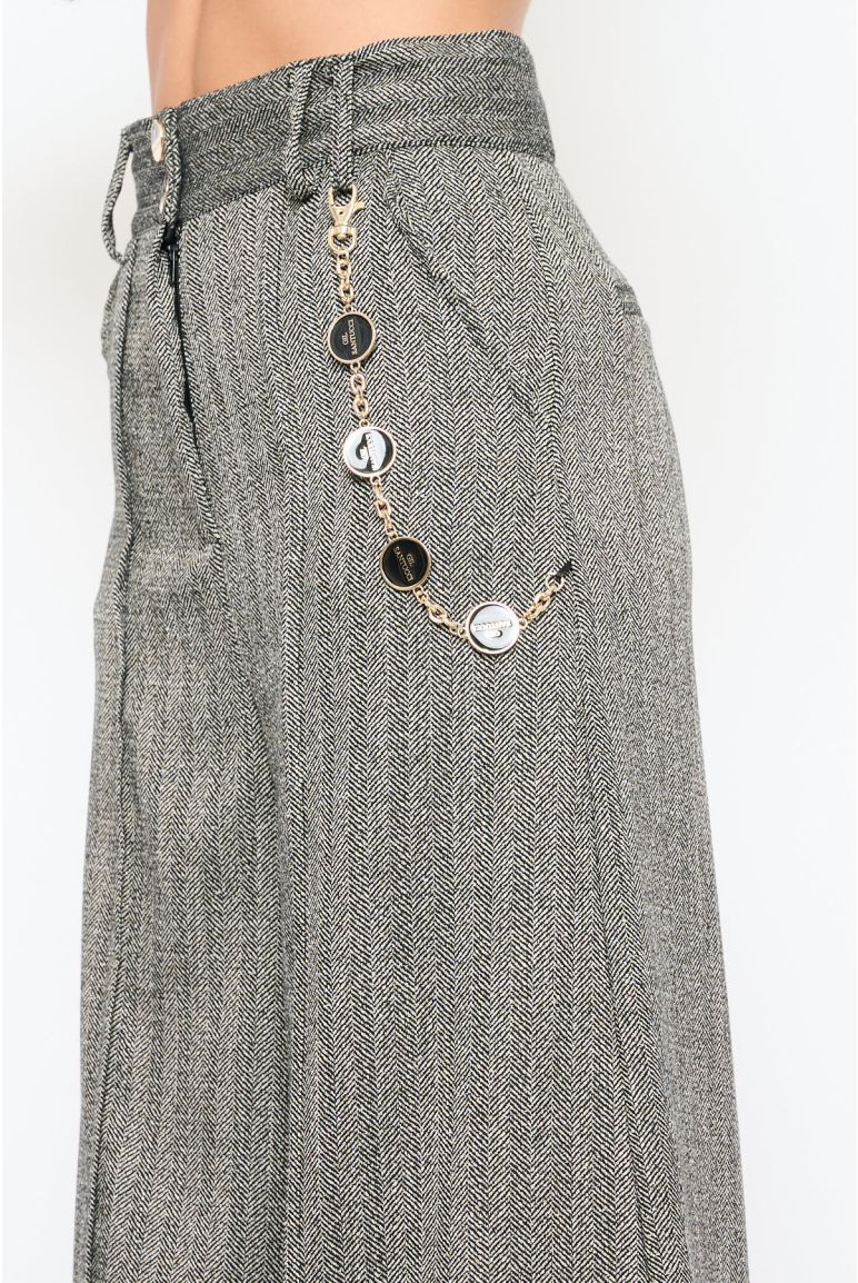 Pantalone con Risvolto