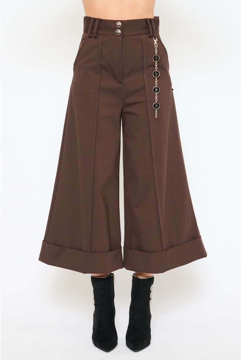 Pantalone con Risvolto