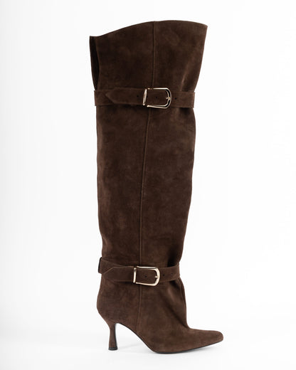 Sasha - Stivale alto scamosciato