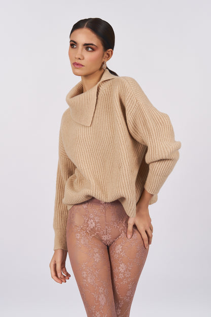 Maglia collo aperto - DORÉA STORE