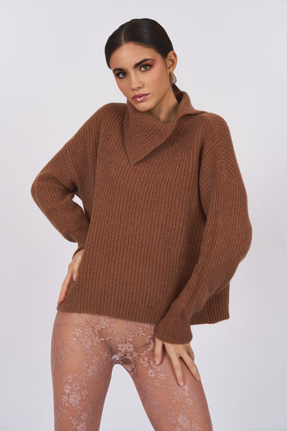 Maglia collo aperto - DORÉA STORE