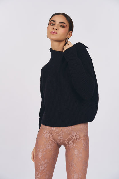 Maglia collo aperto - DORÉA STORE