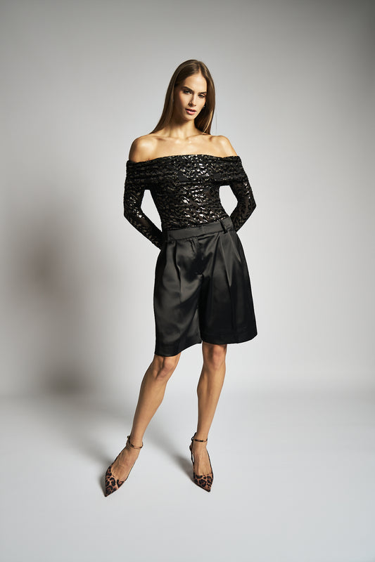 Maglia elegante a spalle scoperte - DORÉA STORE