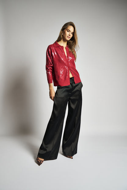 Pantalone satinato - DORÉA STORE