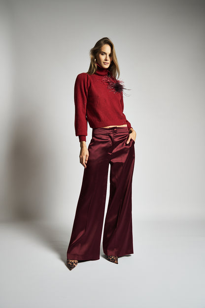 Pantalone satinato - DORÉA STORE