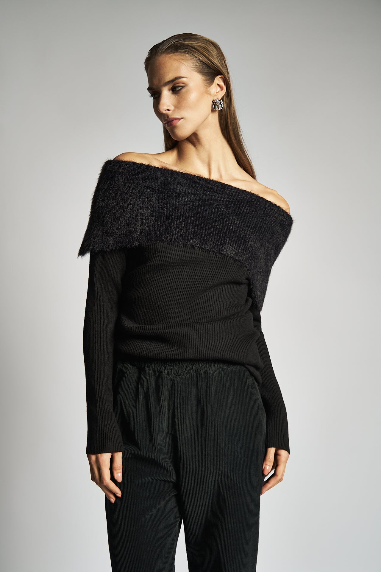 Pantalone gamba dritta