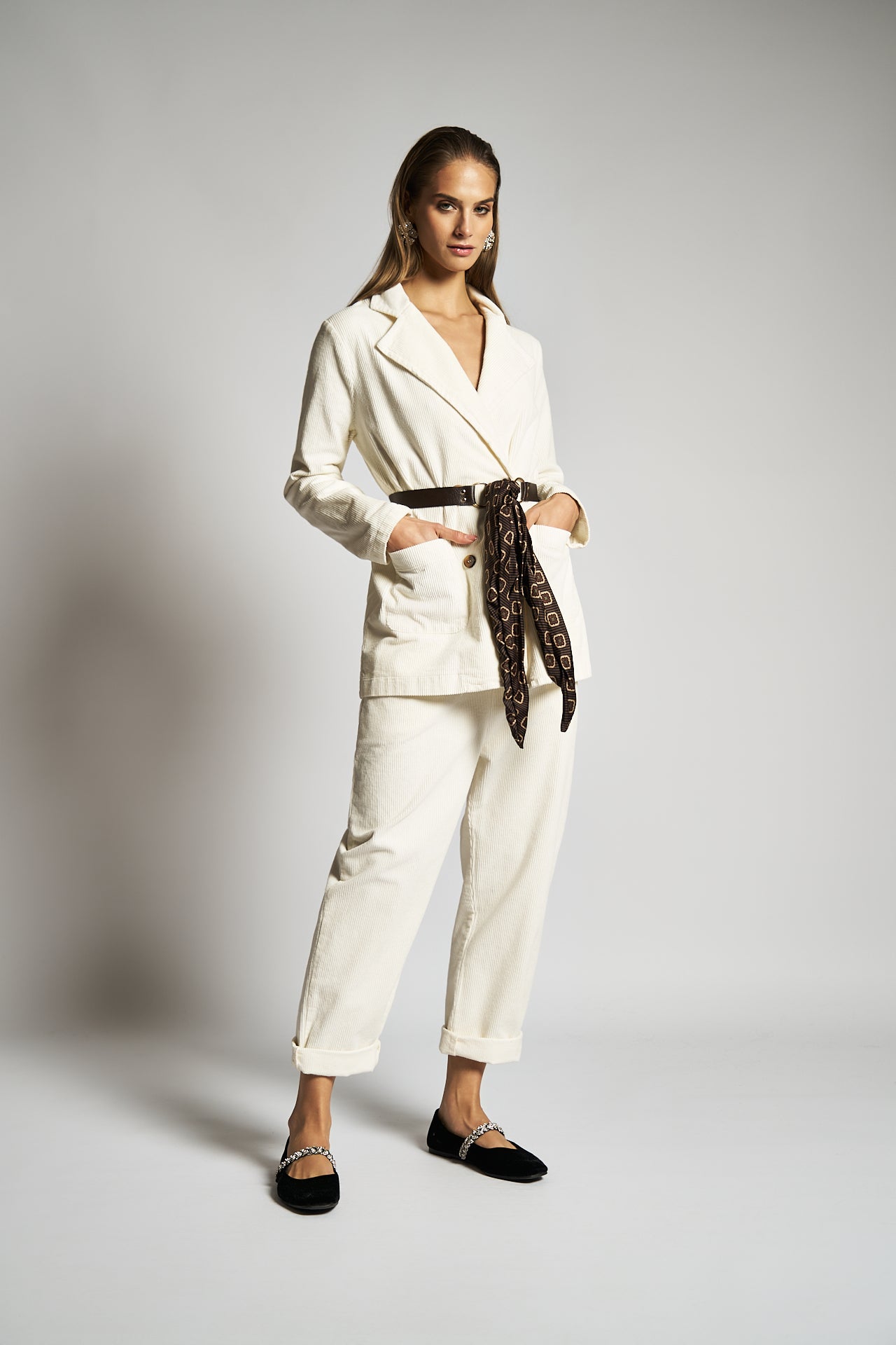 Pantalone gamba dritta