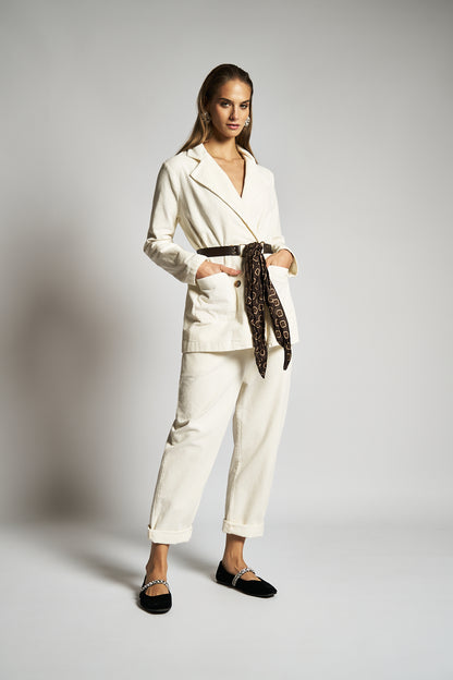 Pantalone gamba dritta