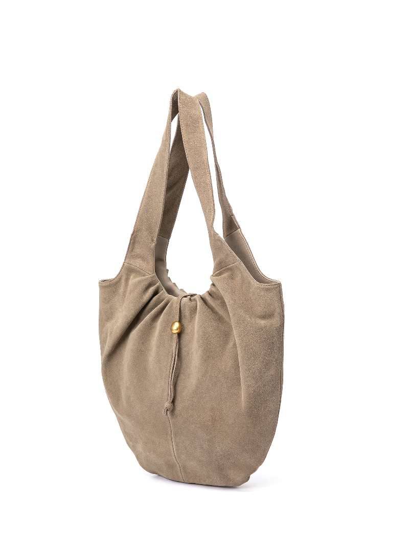 Borsa in pelle scamosciata - DORÉA STORE