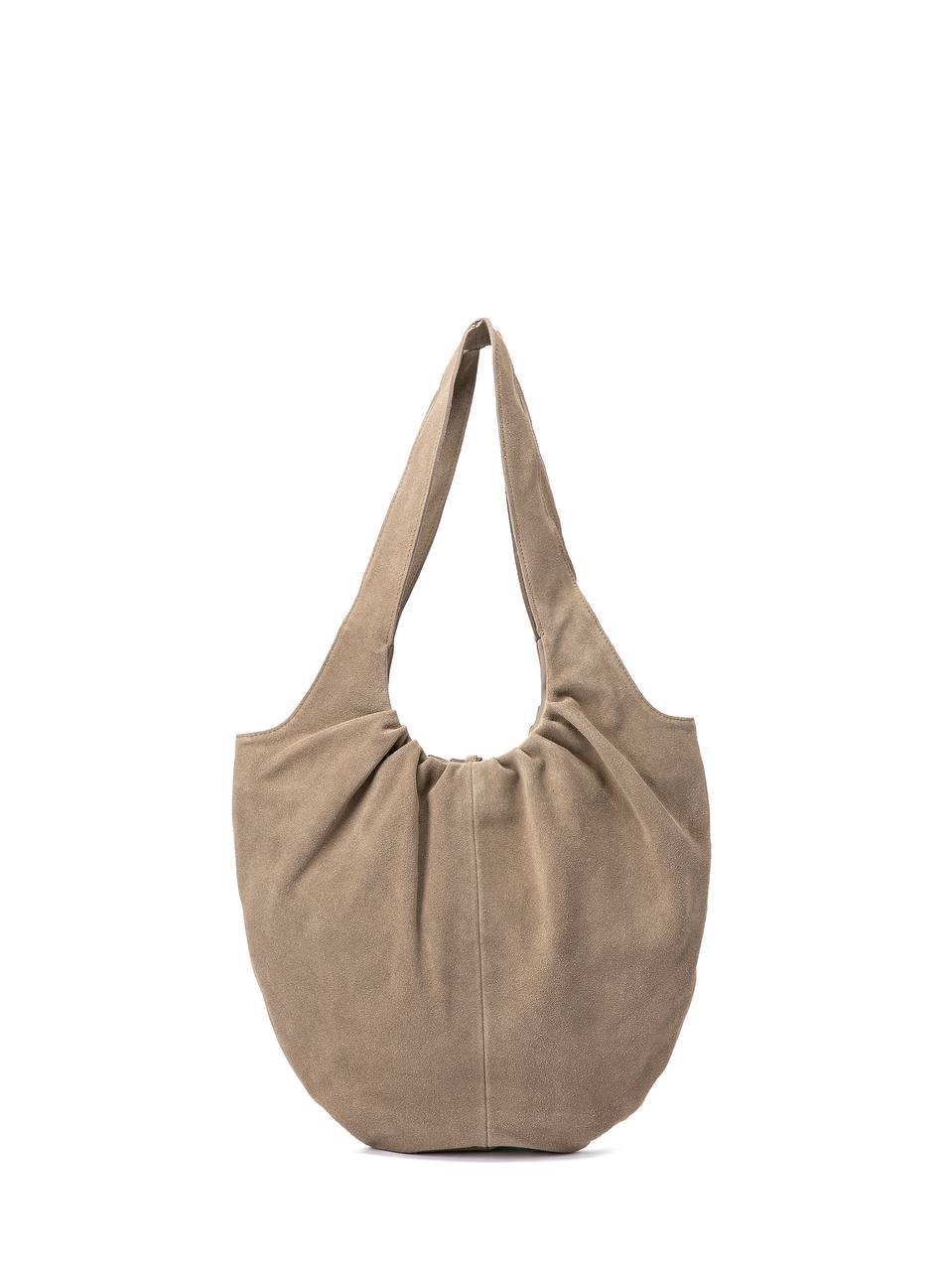 Borsa in pelle scamosciata - DORÉA STORE