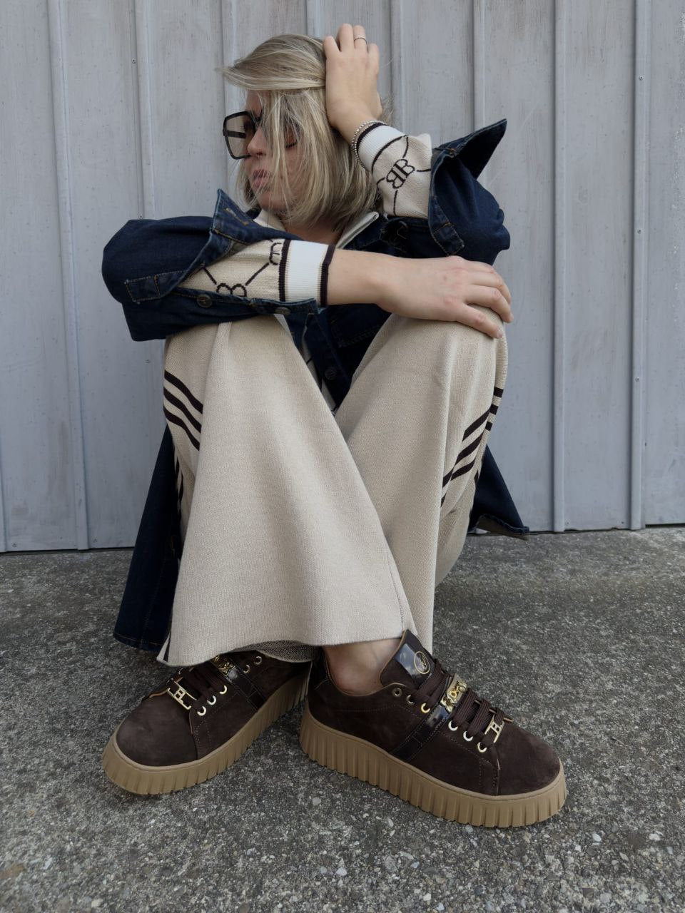 Sneakers in pelle - DORÉA STORE