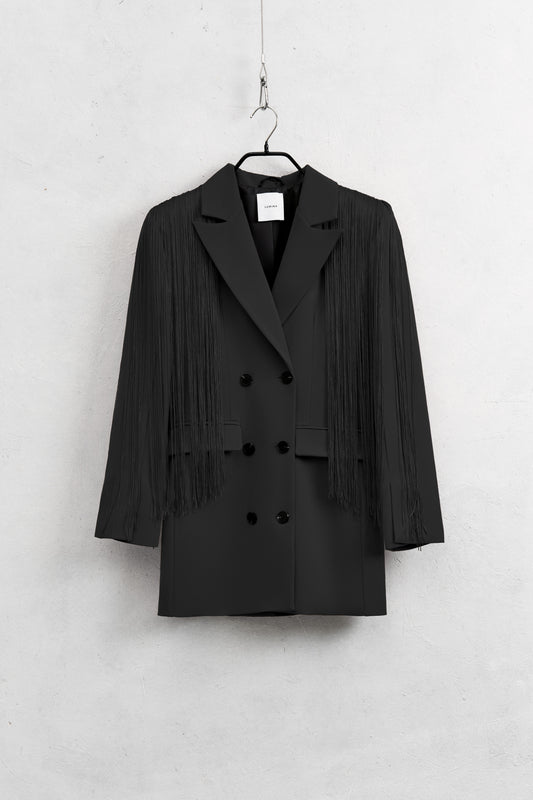 BLAZER CON FRANGE - DORÉA STORE