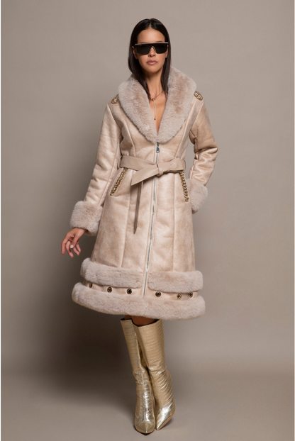 Cappotto in Eco-Montone