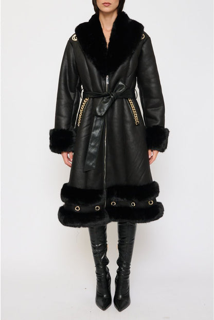 Cappotto in Eco-Montone