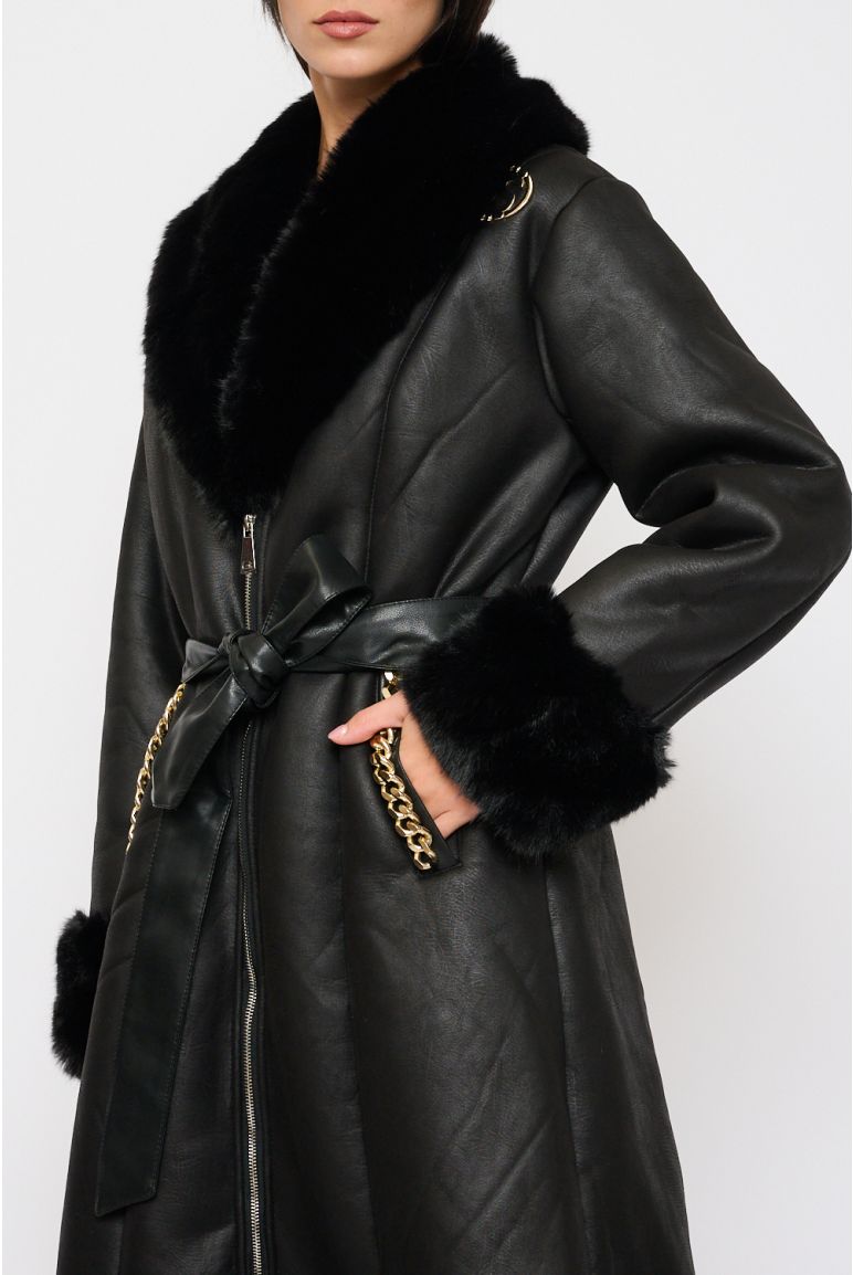 Cappotto in Eco-Montone