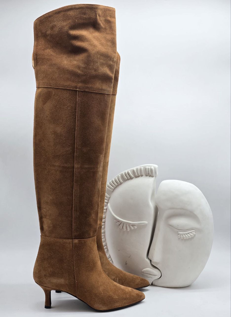 Stivale Alto in Vera Pelle - DORÉA STORE