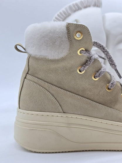 Sneakers in pelle scamosciata - DORÉA STORE