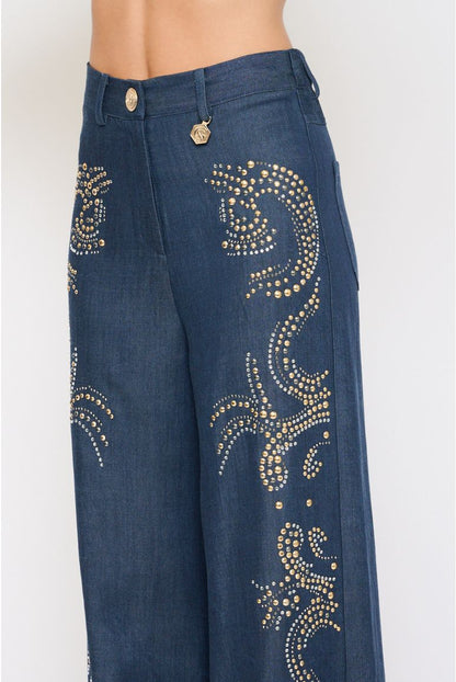 Jeans Borchie Firework