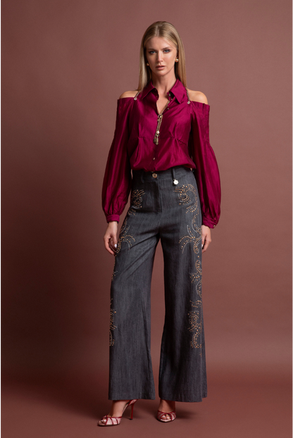 Jeans Borchie Firework