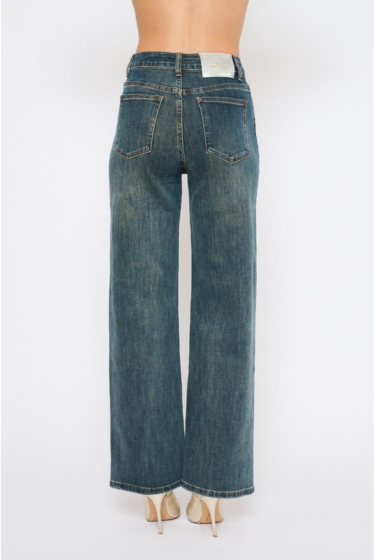 Jeans Dettaglio Strass