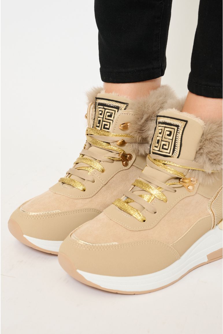 Sneakers Alte con Logo