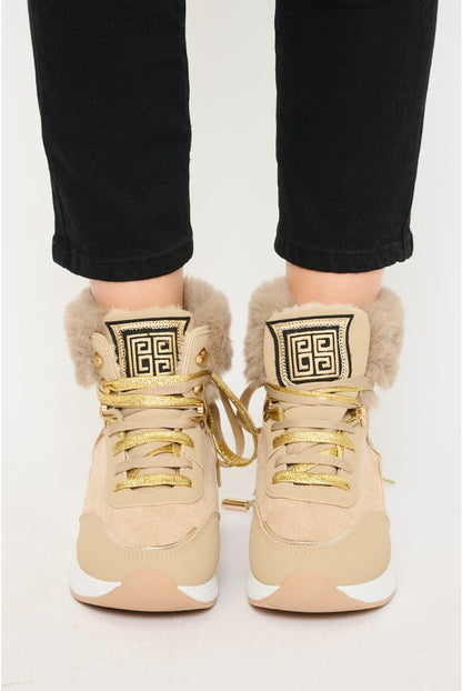 Sneakers Alte con Logo