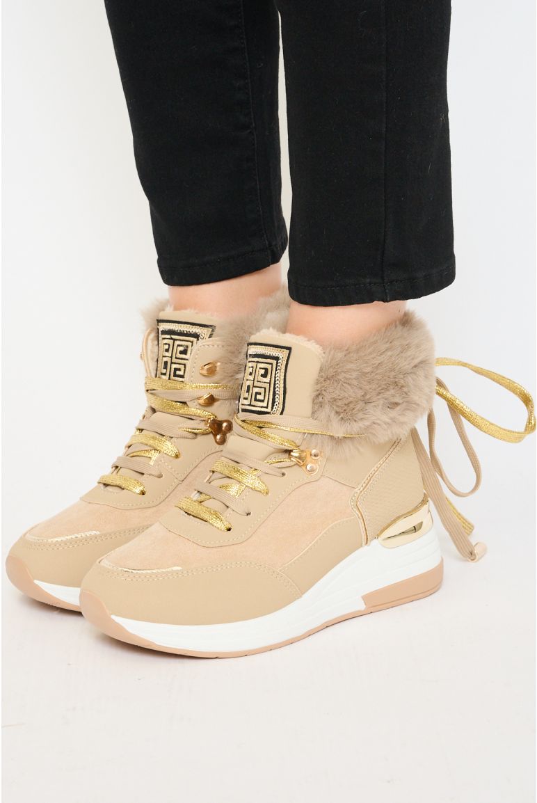 Sneakers Alte con Logo