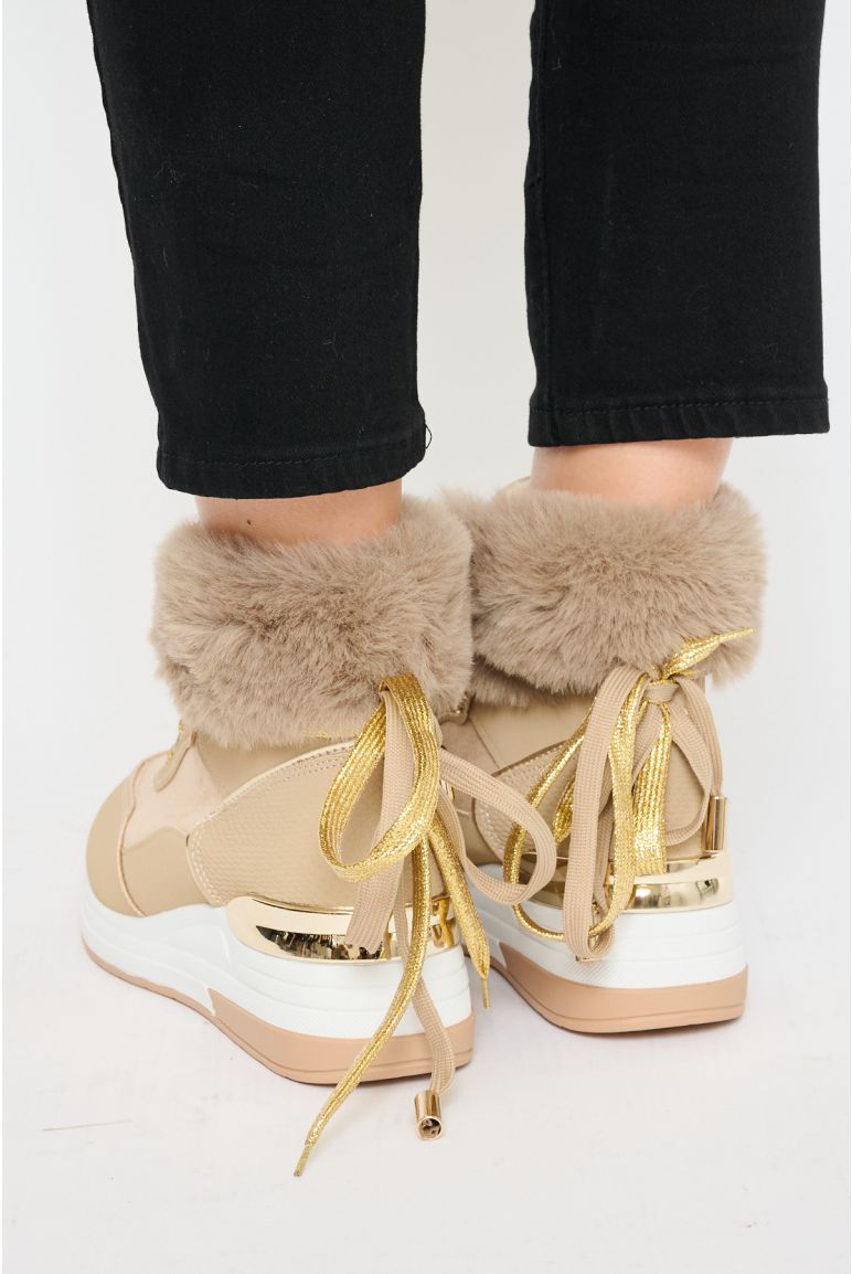 Sneakers Alte con Logo